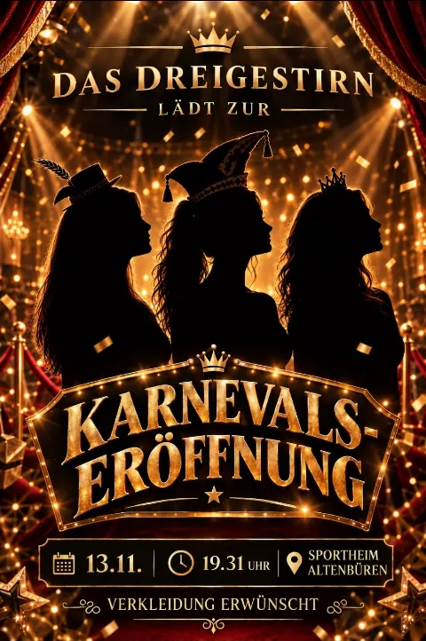 Flyer: Karnevalseröffnung